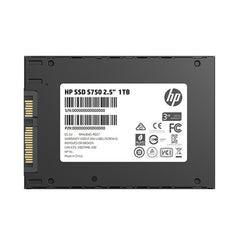 A Photo Of HP S750 SATA 3 2.5-Inch SSD | High-Speed Storage | 256GB/512GB/1TB | Reliable Performance