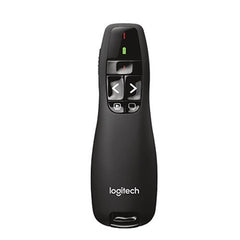 A Photo Of Logitech R400 Laser Presentation Remote Control - Wireless with 10m Range, USB Receiver, and 20-Hour Battery Life