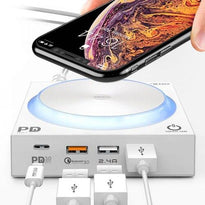 Moxom KH-62 Touch LED 40W Wireless Charger - 61547 from Moxom sold by 961Souq-Zalka