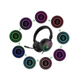 AKZ GM-019 Luminous RGB Light 3.5mm Wired Noise Reduction Gaming Headphone with Mic from AKZ sold by 961Souq-Zalka