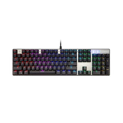 A Photo Of MotoSpeed CK104 RGB Mechanical Keyboard - Gaming Keyboard with LED Lighting, Full Key Rollover, and Multimedia Functions