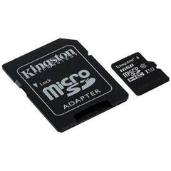 Kingston microSD Memory Card with SD Adapter (Class 10) from Kingston sold by 961Souq-Zalka
