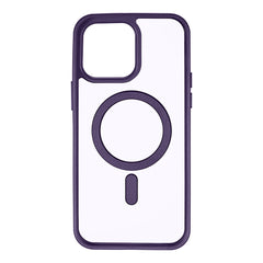 Apple iPhone 13 and 14 Magsafe Clear Case iPhone 14 Pro Max Purple from Other sold by 961Souq-Zalka