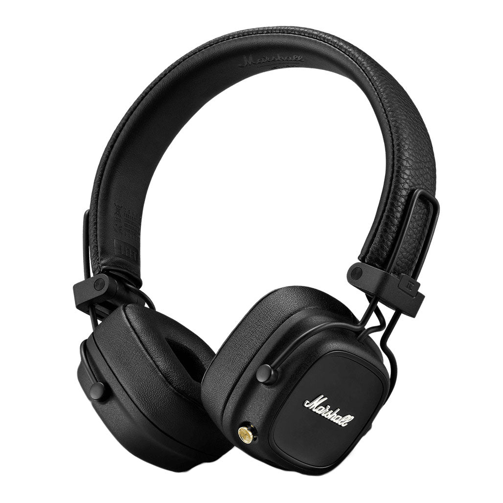 Marshall Major IV Bluetooth Headphone with wireless charging Black from Marshall sold by 961Souq-Zalka