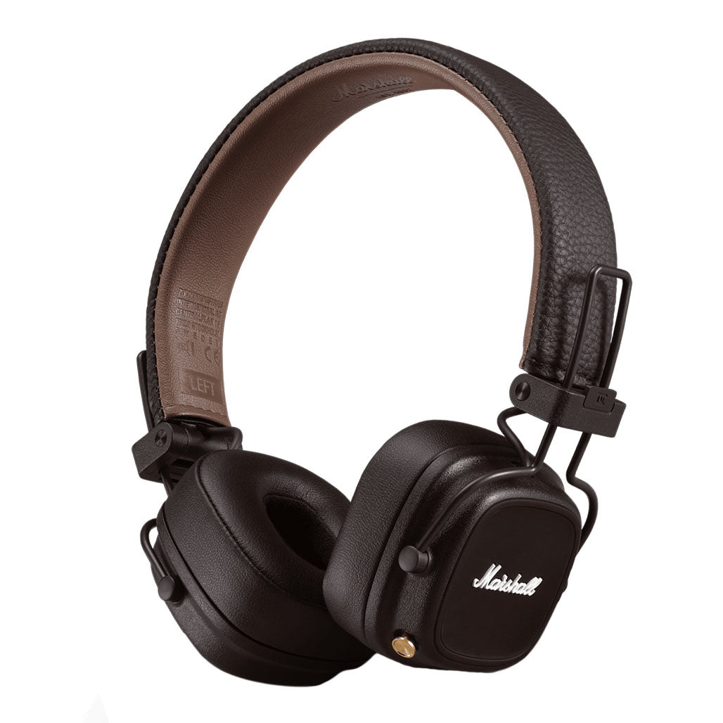 Marshall Major IV Bluetooth Headphone with wireless charging Brown from Marshall sold by 961Souq-Zalka