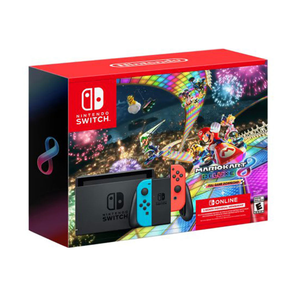 Nintendo Switch Includes MarioKart Deluxe, 31633179246844, Available at 961Souq