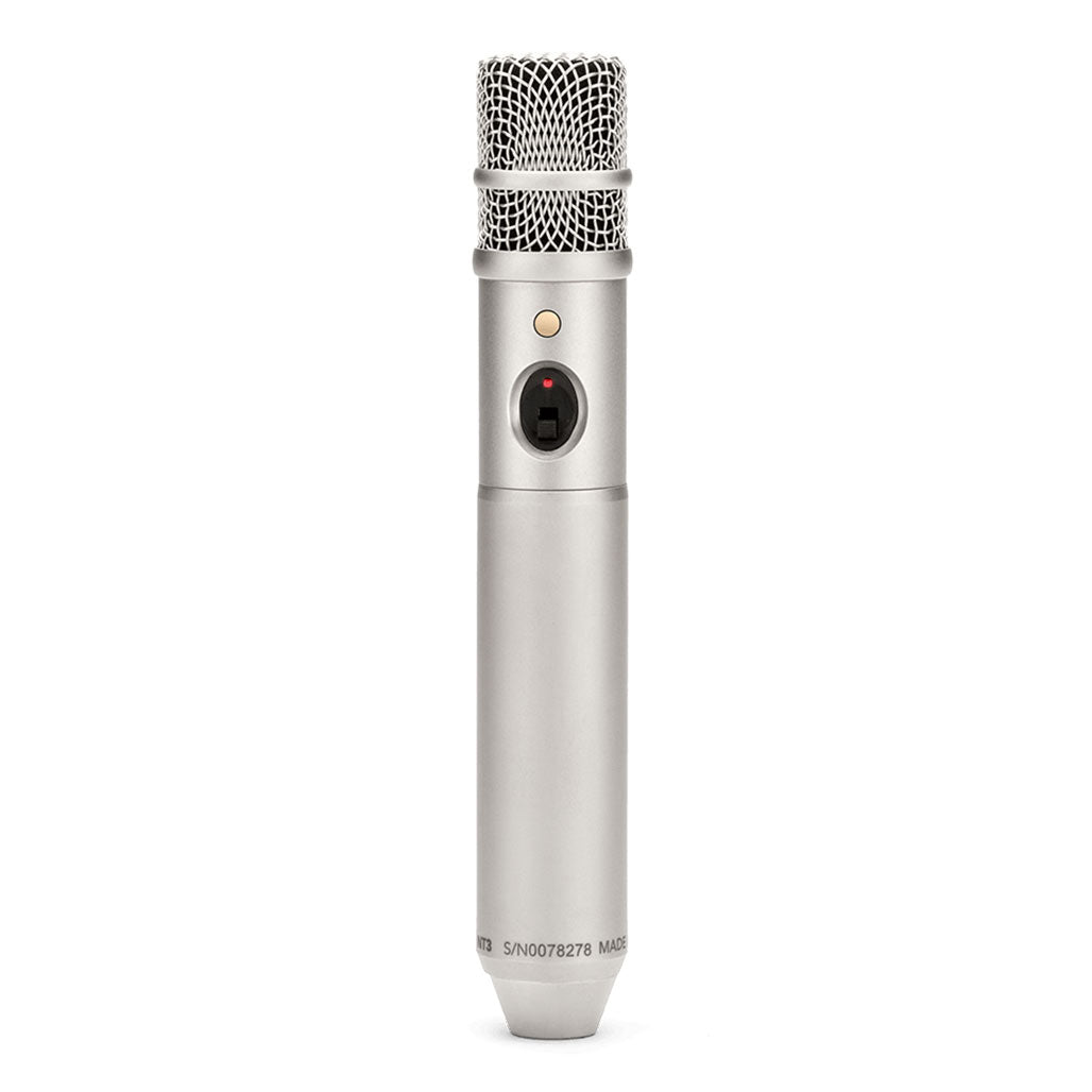 A Photo Of Rode NT3 3/4-Inch Cardioid Condenser Microphone - Versatile and Durable