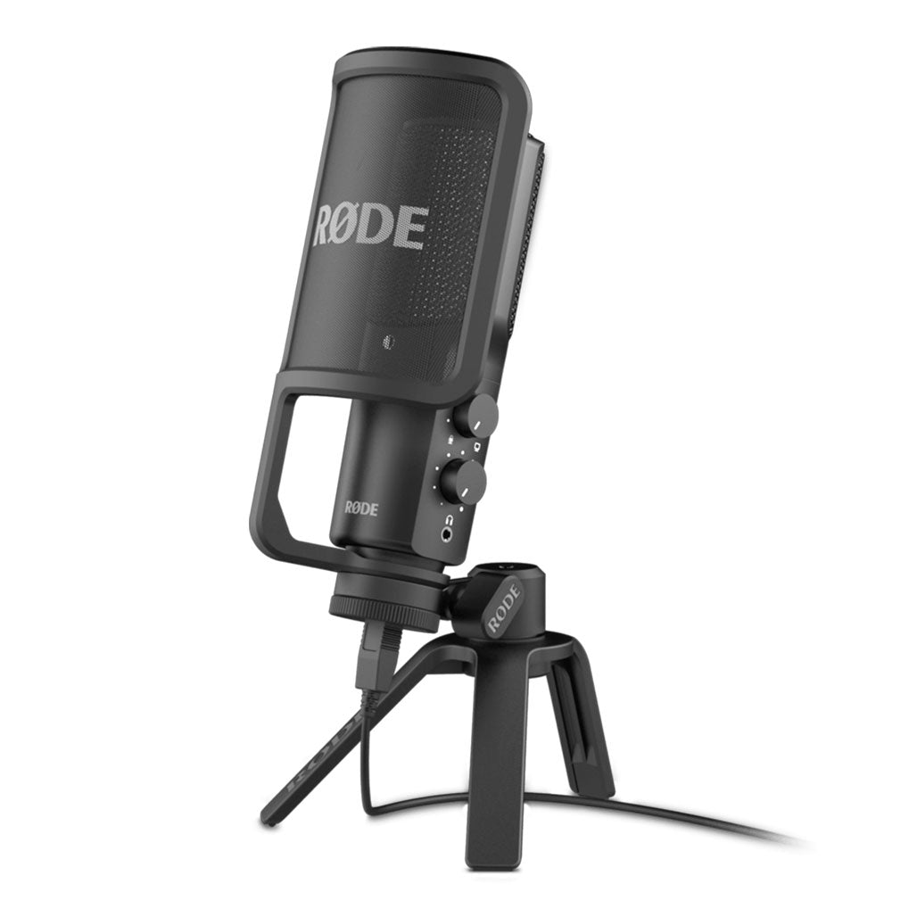 A Photo Of RØDE NT-USB Professional USB Microphone - High-Quality USB Condenser Mic for Recording and Streaming