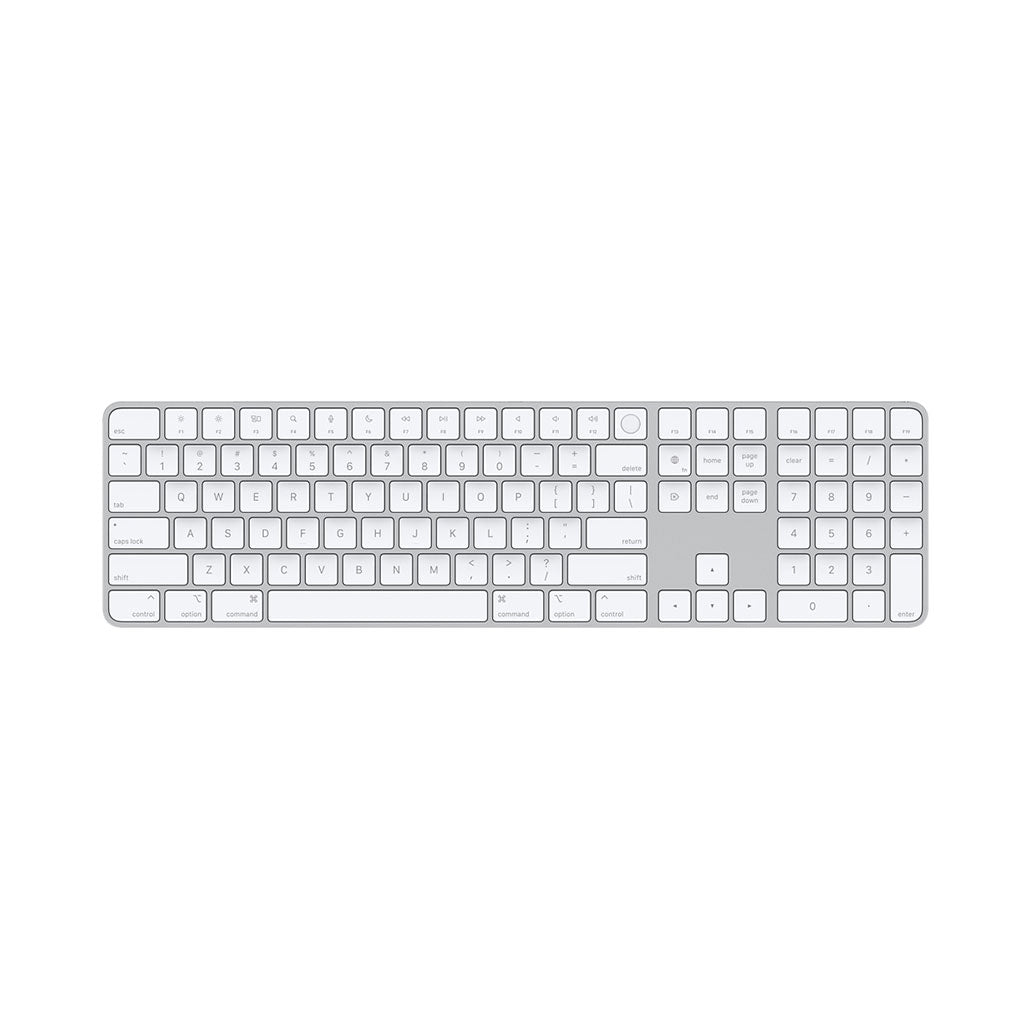 Apple Magic Keyboard With Touch ID and Numeric Keypad, 31240582725884, Available at 961Souq