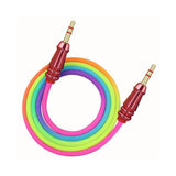 AUX Rainbow Cable 3.5MM