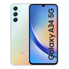 Samsung Galaxy A34 5G - 8GB Ram - 128GB Storage Silver from Samsung sold by 961Souq-Zalka