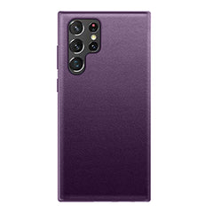 KZDOO Leather Case For Samsung S23 Ultra Deep Purple from KZDOO sold by 961Souq-Zalka