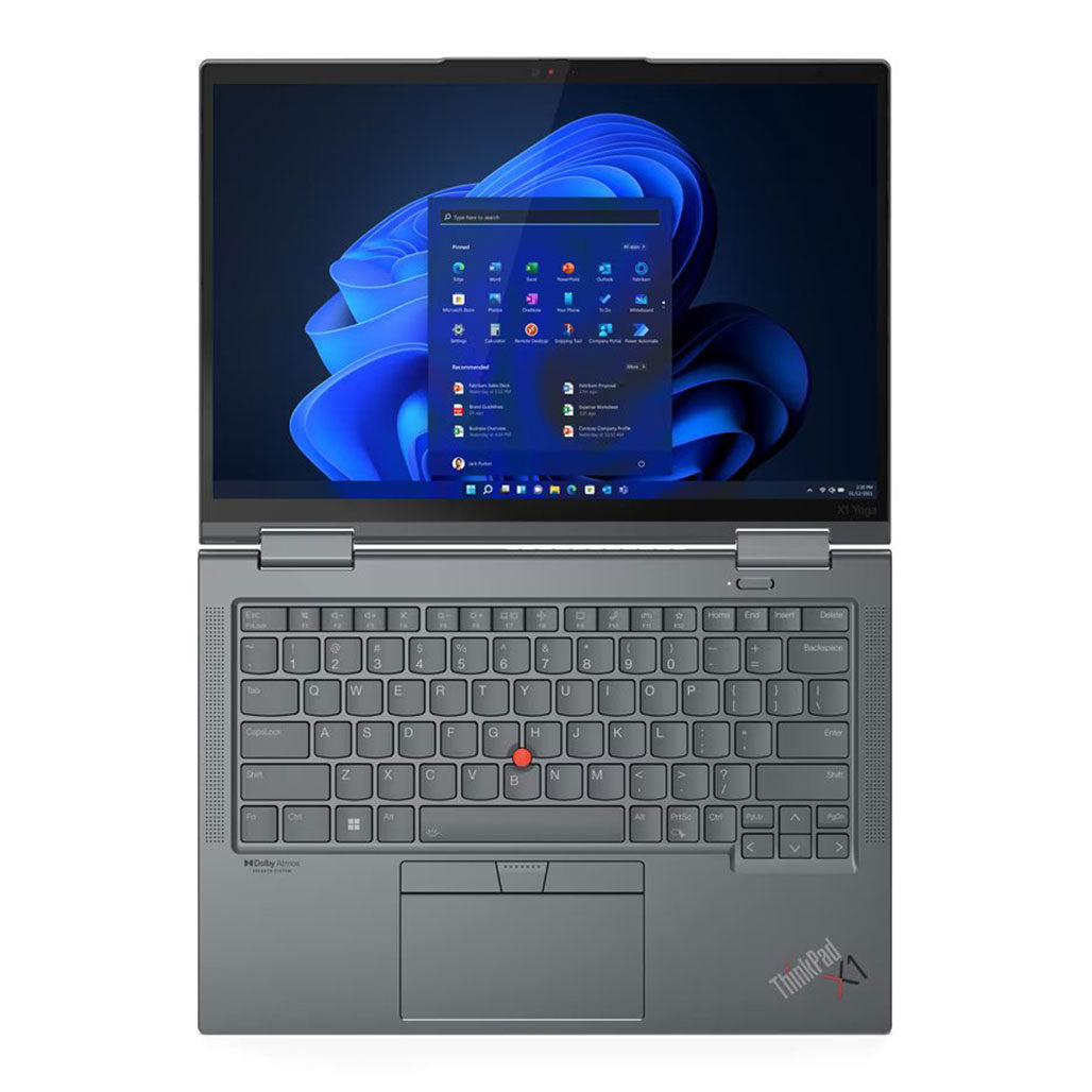 A Photo Of Lenovo Thinkpad X1 Yoga G7 21CDCTO1WW - 14 inch Touchscreen - Core i7-1260P - 16GB Ram - 512GB SSD - Intel Iris Xe Graphics - Lenovo Integrated Pen