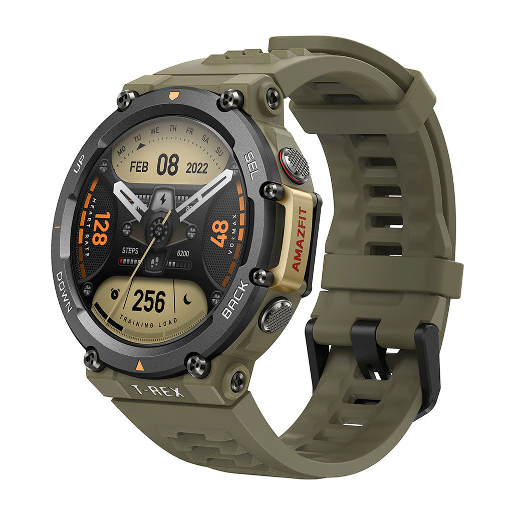 Amazfit T-Rex 2 Rugged Outdoor GPS Smartwatch, 31356897329404, Available at 961Souq
