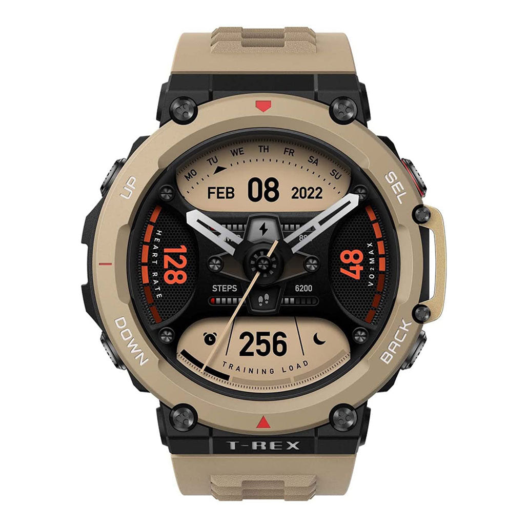 Amazfit T-Rex 2 Rugged Outdoor GPS Smartwatch Desert_Khaki from Amazfit sold by 961Souq-Zalka